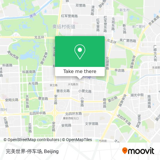 完美世界-停车场 map