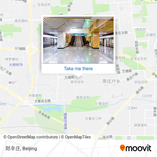 郎辛庄 map