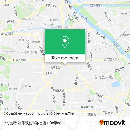 想吃烤肉拌饭(罗斯福店) map