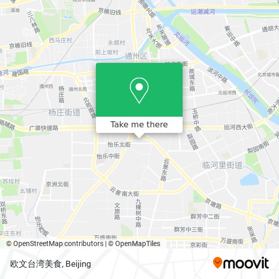 欧文台湾美食 map