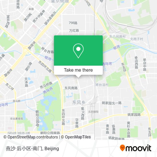 燕沙·后小区-南门 map