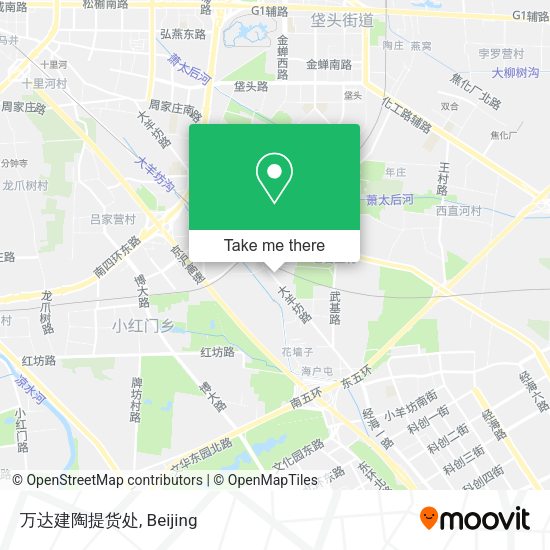 万达建陶提货处 map