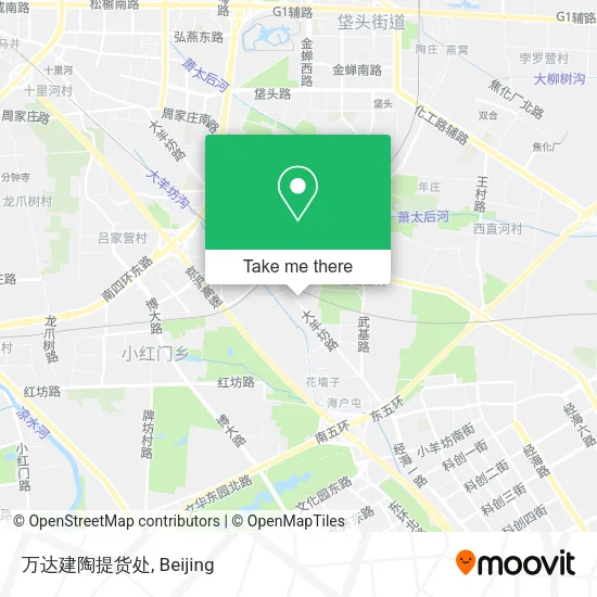 万达建陶提货处 map