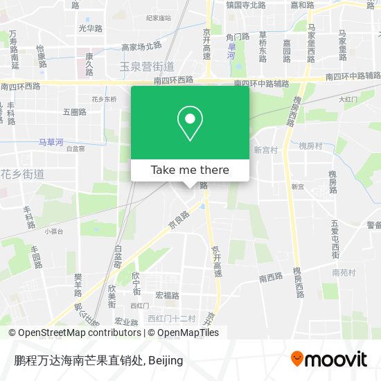 鹏程万达海南芒果直销处 map