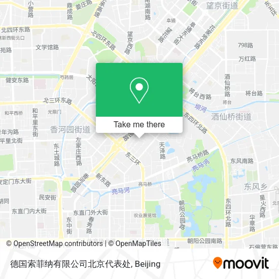 德国索菲纳有限公司北京代表处 map