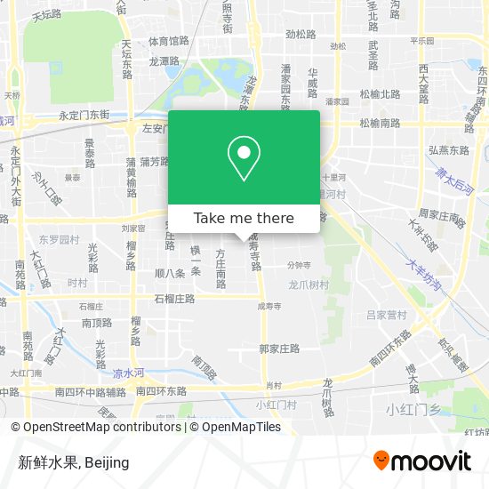 新鲜水果 map