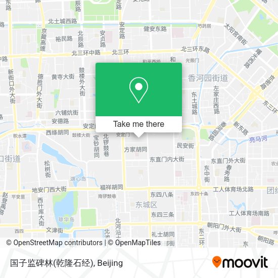 国子监碑林(乾隆石经) map