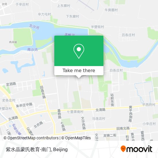紫水晶蒙氏教育-南门 map