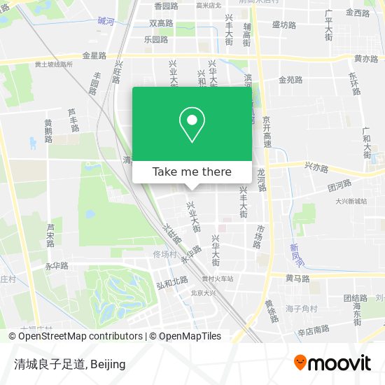 清城良子足道 map