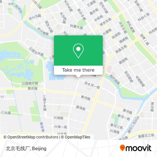北京毛线厂 map