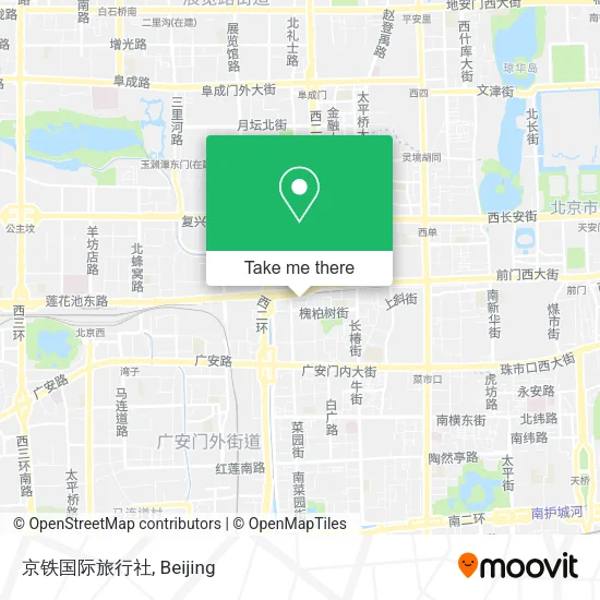 京铁国际旅行社 map