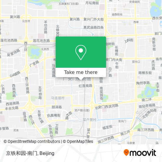 京铁和园-南门 map