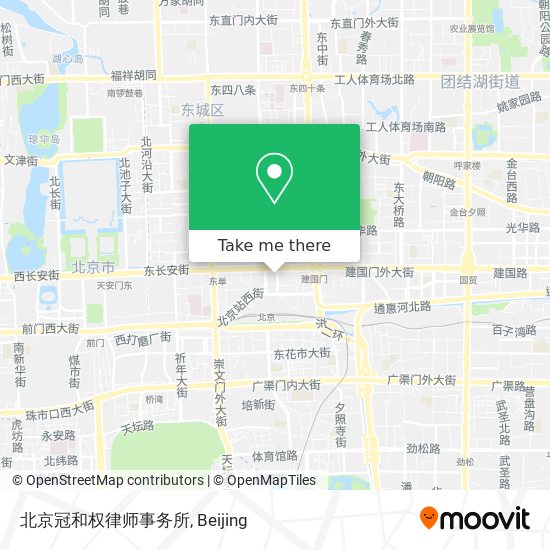 北京冠和权律师事务所 map
