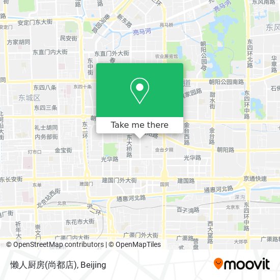 懒人厨房(尚都店) map