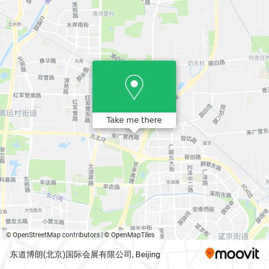 东道博朗(北京)国际会展有限公司 map