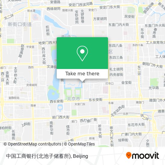 中国工商银行(北池子储蓄所) map