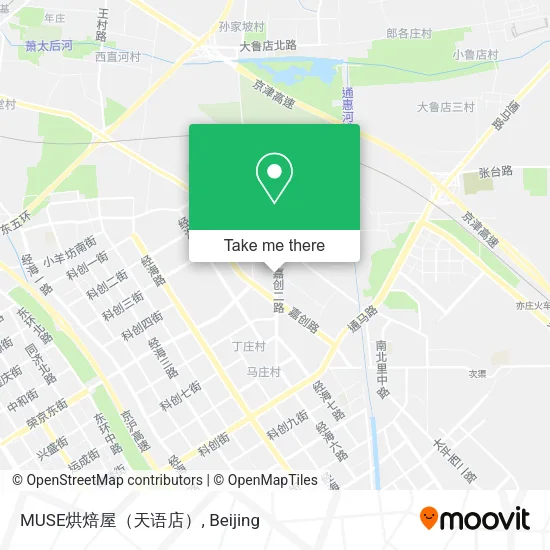 MUSE烘焙屋（天语店） map