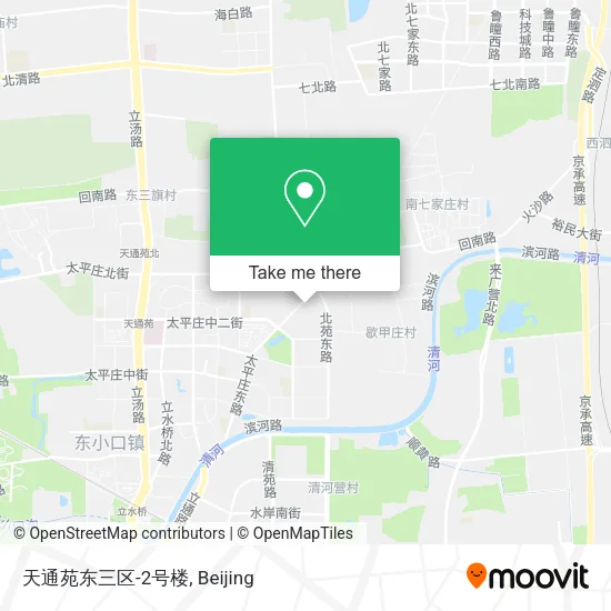天通苑东三区-2号楼 map