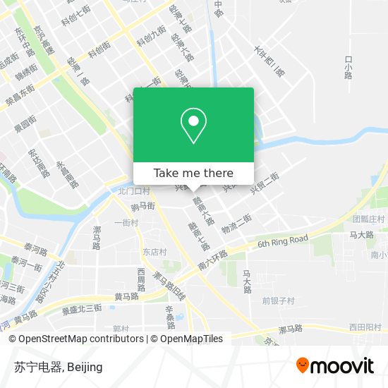 苏宁电器 map