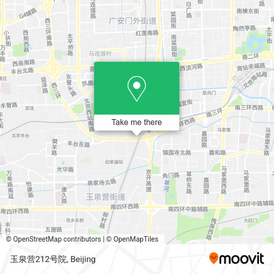 玉泉营212号院 map
