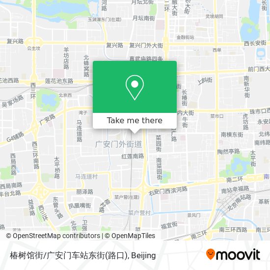 椿树馆街/广安门车站东街(路口) map