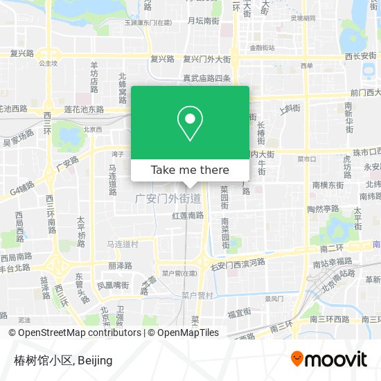 椿树馆小区 map