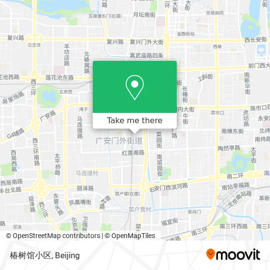 椿树馆小区 map