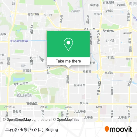 阜石路/玉泉路(路口) map