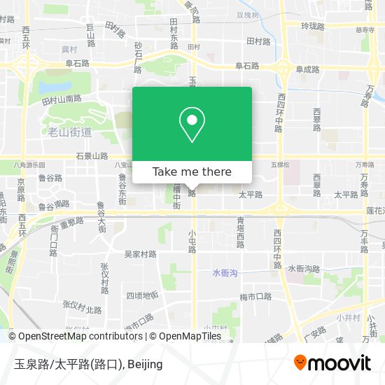 玉泉路/太平路(路口) map