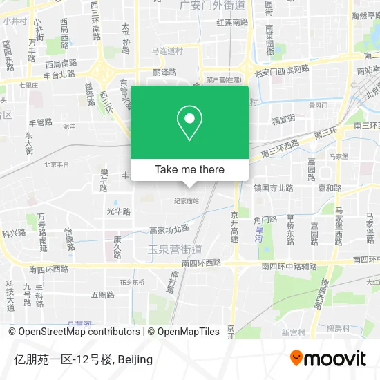 亿朋苑一区-12号楼 map