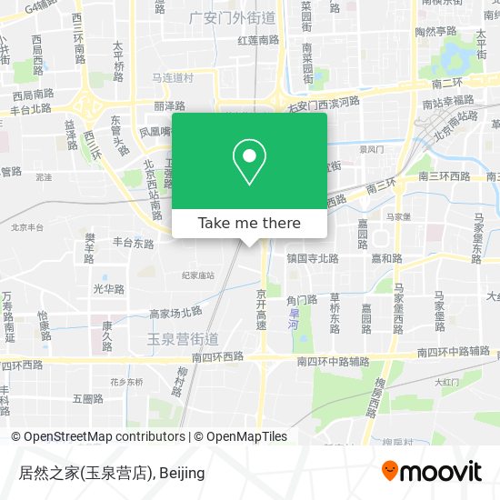 居然之家(玉泉营店) map