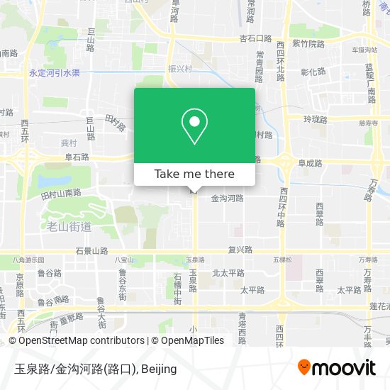 玉泉路/金沟河路(路口) map
