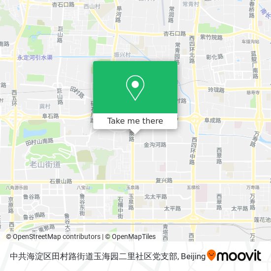 中共海淀区田村路街道玉海园二里社区党支部 map