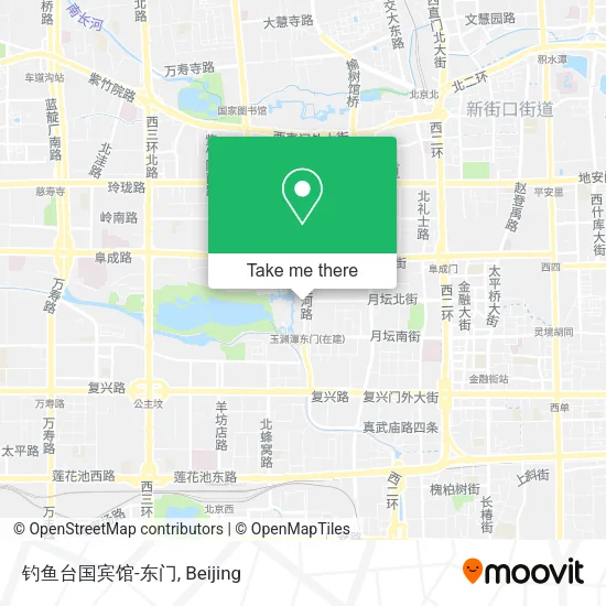 钓鱼台国宾馆-东门 map