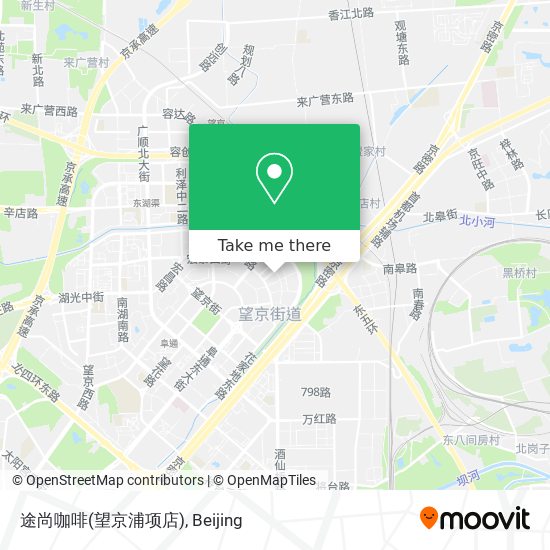 途尚咖啡(望京浦项店) map