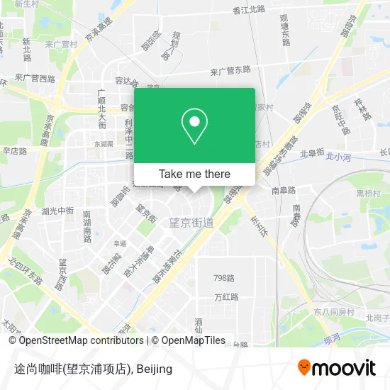 途尚咖啡(望京浦项店) map