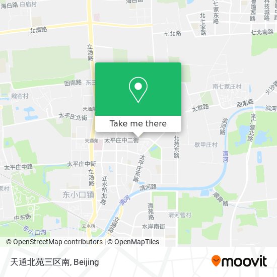 天通北苑三区南 map