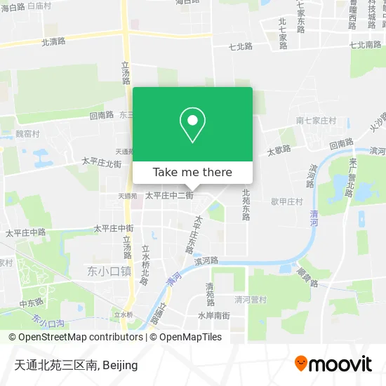 天通北苑三区南 map
