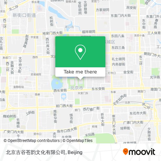 北京古谷苍韵文化有限公司 map