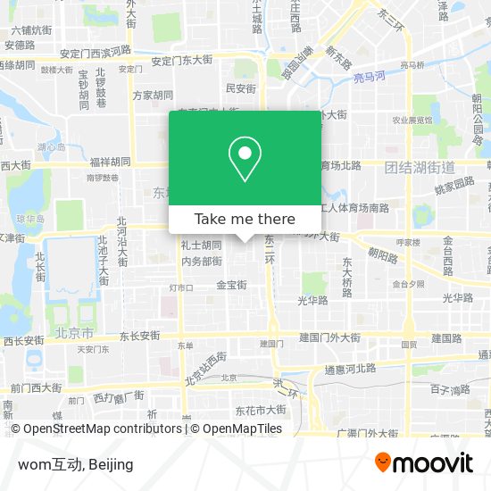 wom互动 map