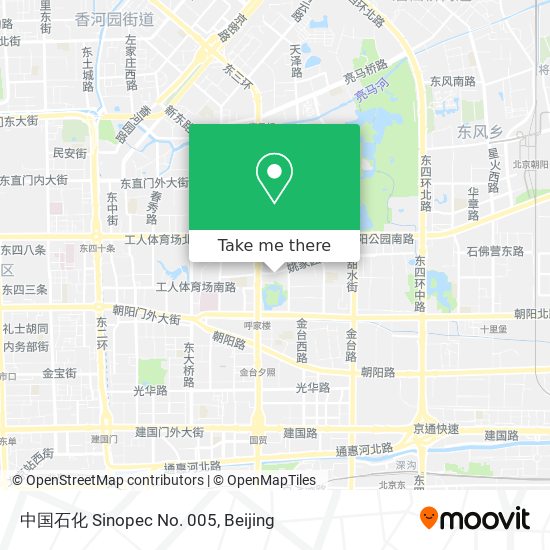 中国石化 Sinopec No. 005 map