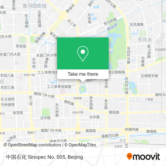 中国石化 Sinopec No. 005 map