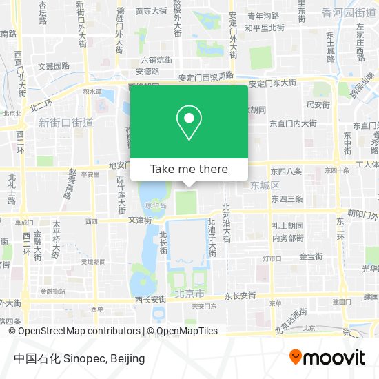 中国石化 Sinopec map