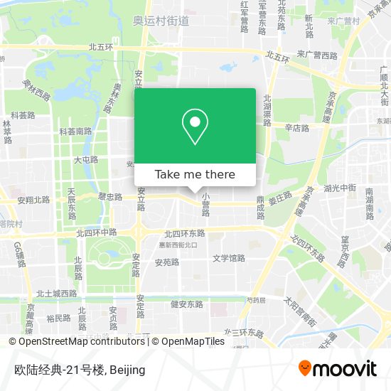 欧陆经典-21号楼 map