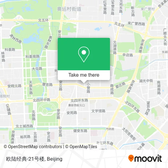 欧陆经典-21号楼 map