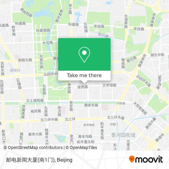 邮电新闻大厦(南1门) map