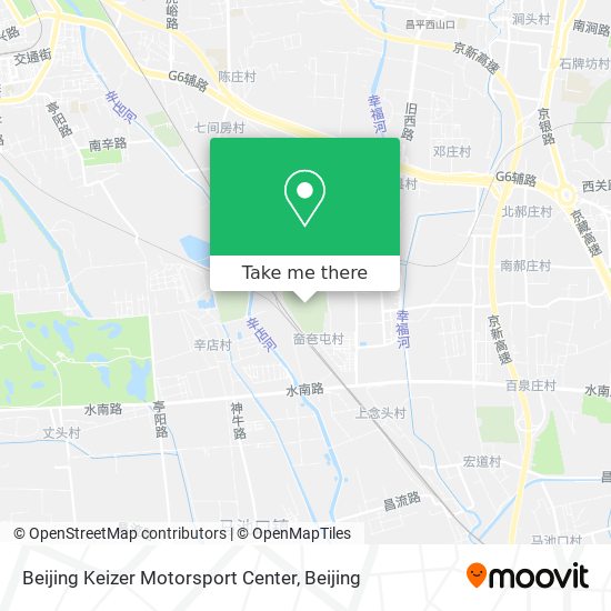 Beijing Keizer Motorsport Center map