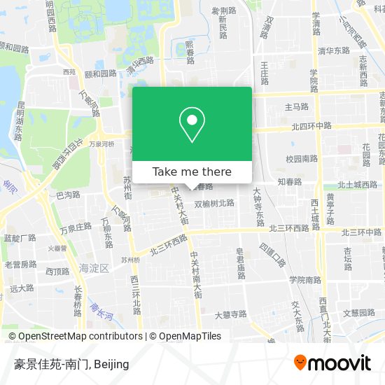 豪景佳苑-南门 map