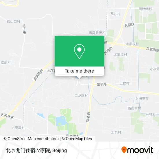 北京龙门住宿农家院 map