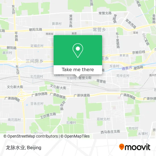 龙脉水业 map